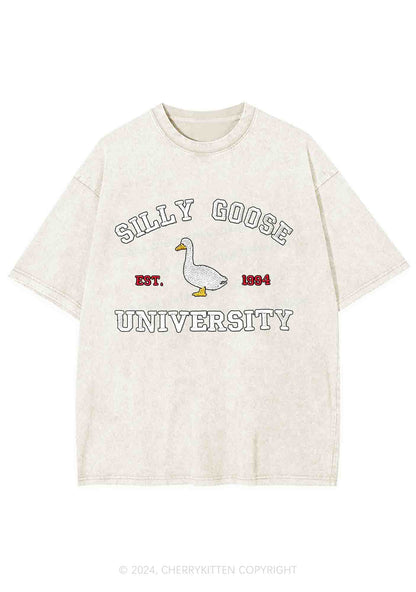Silly Goose University EST 1994 Y2K Washed Tee Cherrykitten