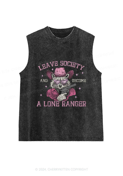 Leave Society Y2K Washed Tank Cherrykitten