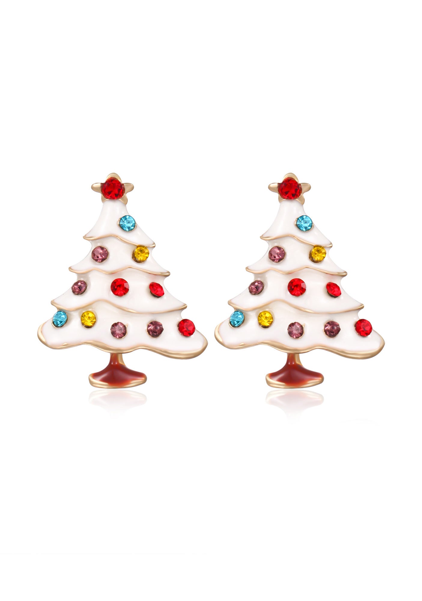 Christmas Tree Y2K Earrings Cherrykitten