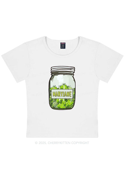 Mary Jane Wxxd Jar Y2K Baby Tee Cherrykitten