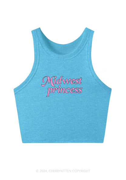 Midwest Princess Y2K Crop Tank Top Cherrykitten