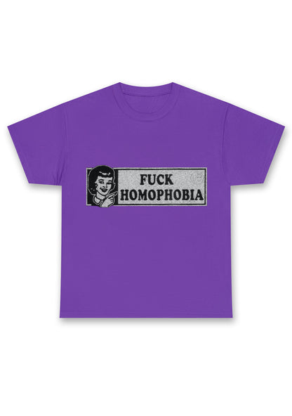 Fxxk Homophobia Chunky Shirt