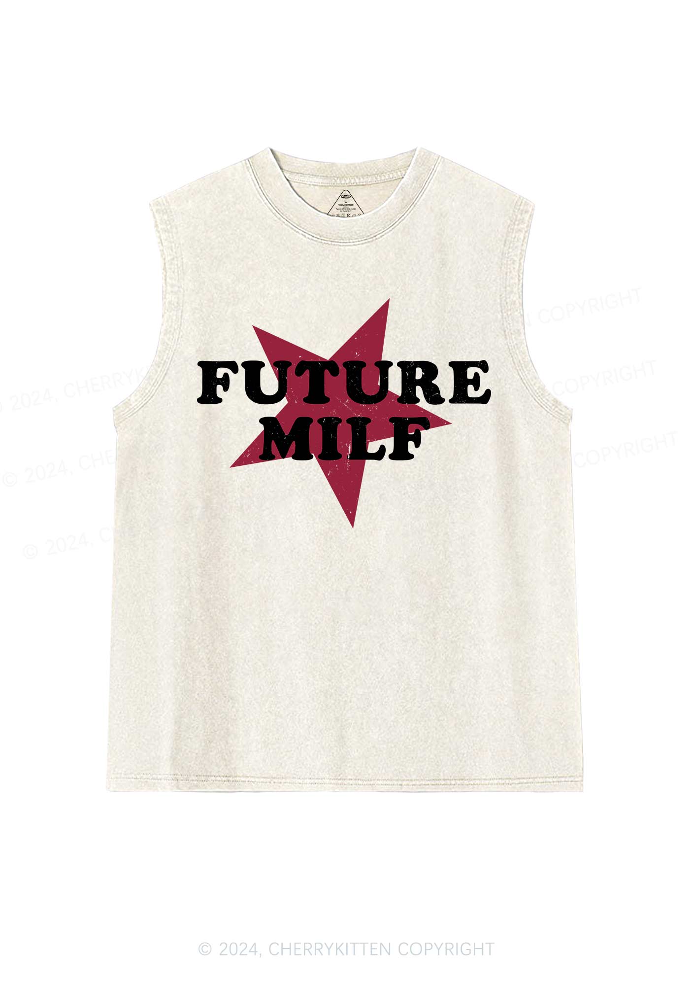 Future Mxxf Y2K Washed Tank Cherrykitten