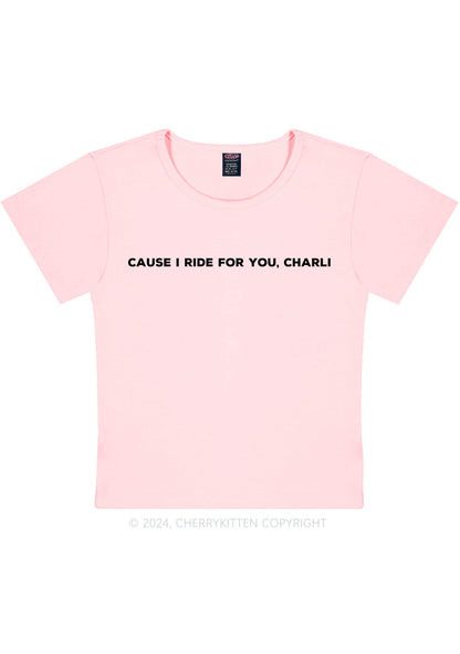 Ride For You Y2K Baby Tee Cherrykitten