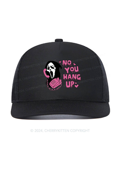 Halloween No You Hang Up Y2K Trucker Mesh Hat Cherrykitten