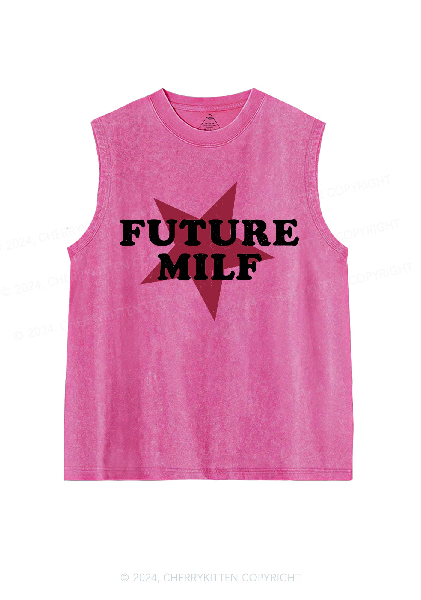 Future Mxxf Y2K Washed Tank Cherrykitten