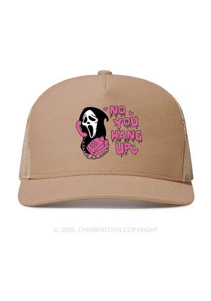 Halloween No You Hang Up Y2K Trucker Mesh Hat Cherrykitten