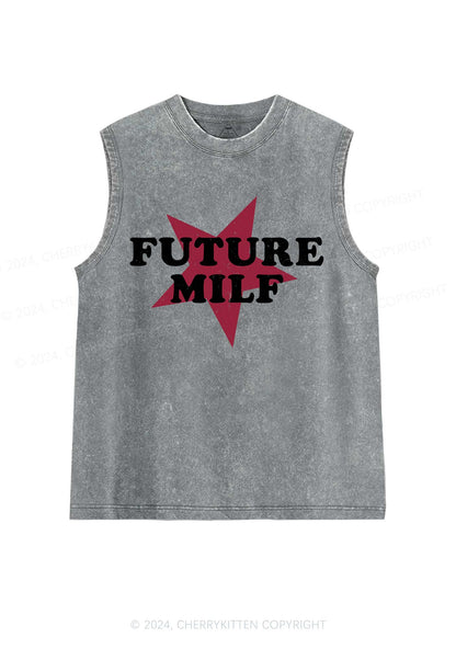 Future Mxxf Y2K Washed Tank Cherrykitten