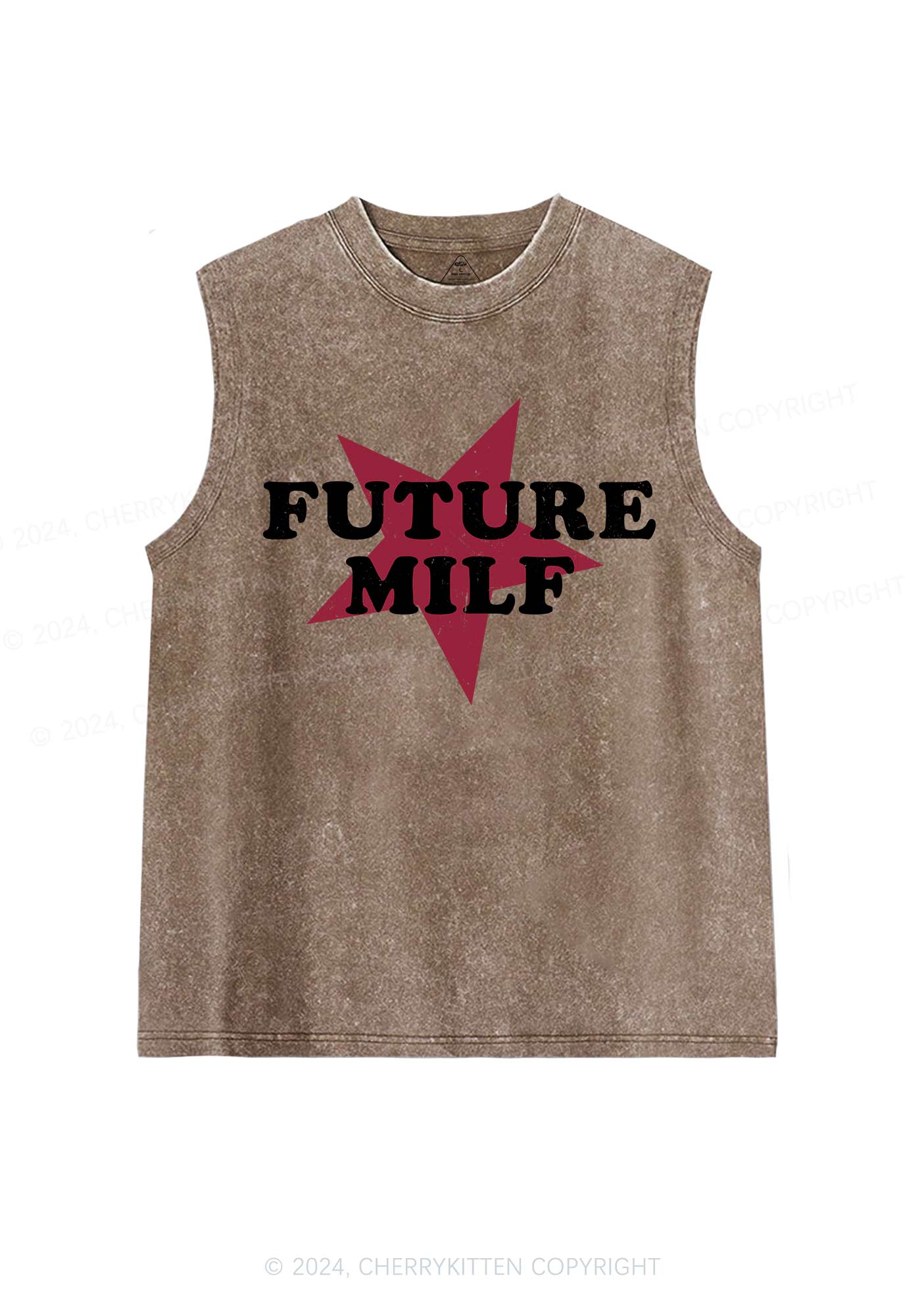 Future Mxxf Y2K Washed Tank Cherrykitten