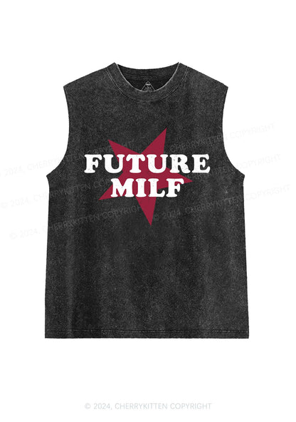 Future Mxxf Y2K Washed Tank Cherrykitten