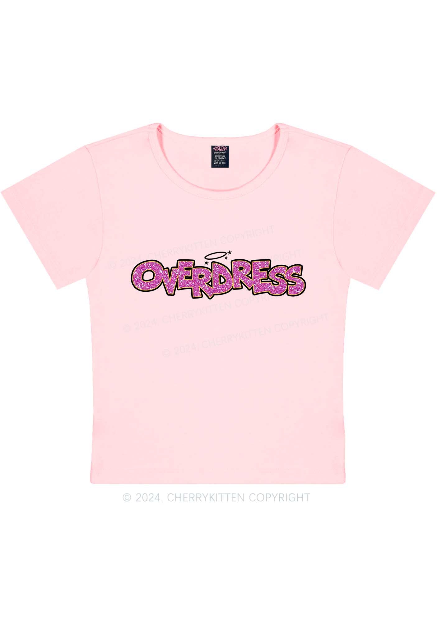 Overdress Y2K Baby Tee Cherrykitten