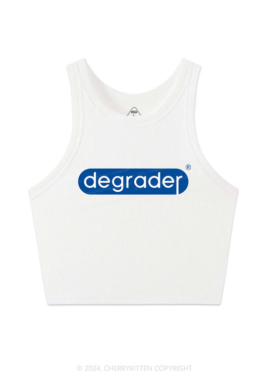 Degrader Y2K Crop Tank Top Cherrykitten