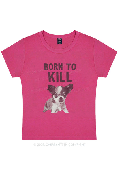 Born To Kill Y2K Baby Tee Cherrykitten