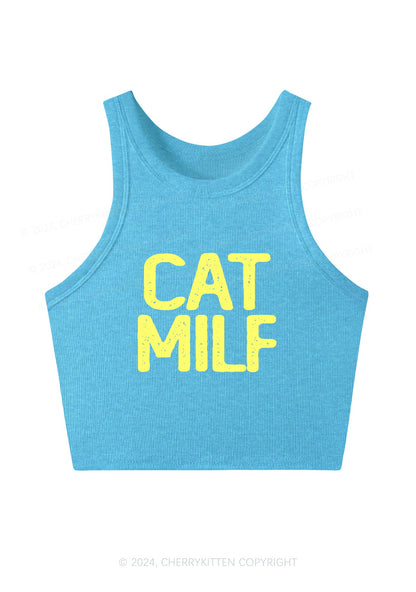 Cat Mxxf Y2K Crop Tank Top Cherrykitten