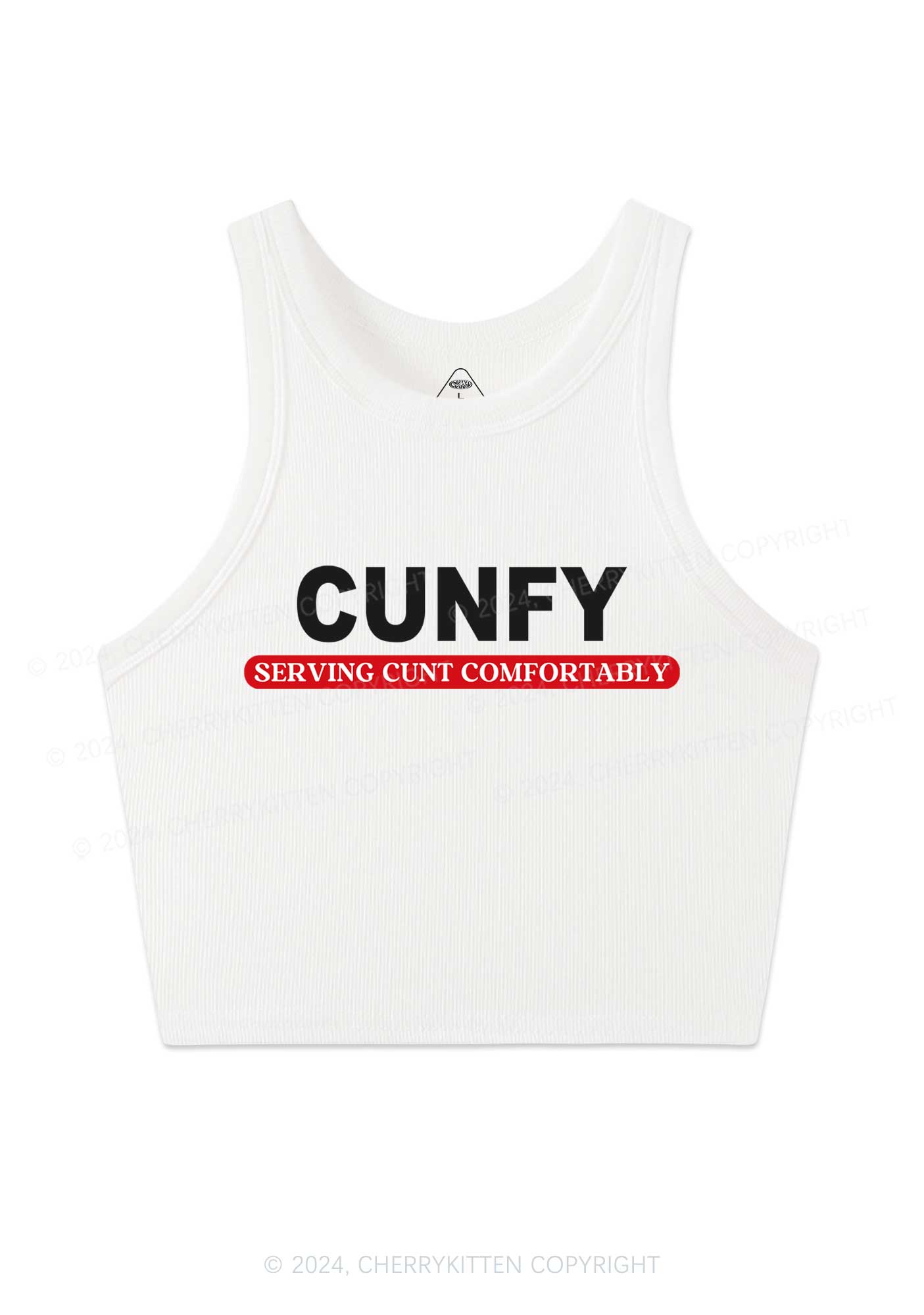 Cunfy Y2K Crop Tank Top Cherrykitten