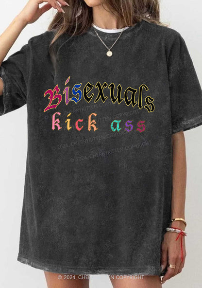 Bisexuals Kick Axx Y2K Washed Tee Cherrykitten