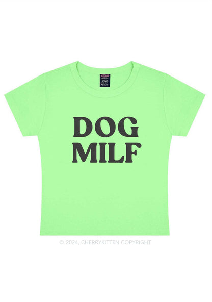 Dog Mxxf Y2K Baby Tee Cherrykitten