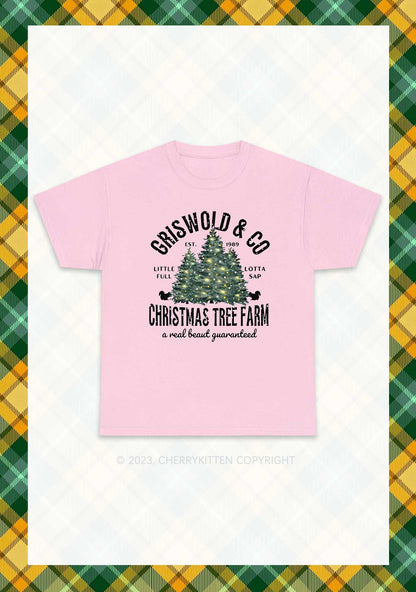 Christmas Tree Farm Chunky Shirt Cherrykitten