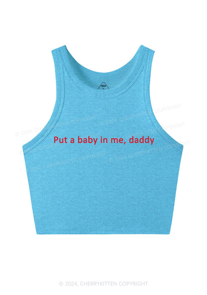 Put Baby In Me Y2K Crop Tank Top Cherrykitten