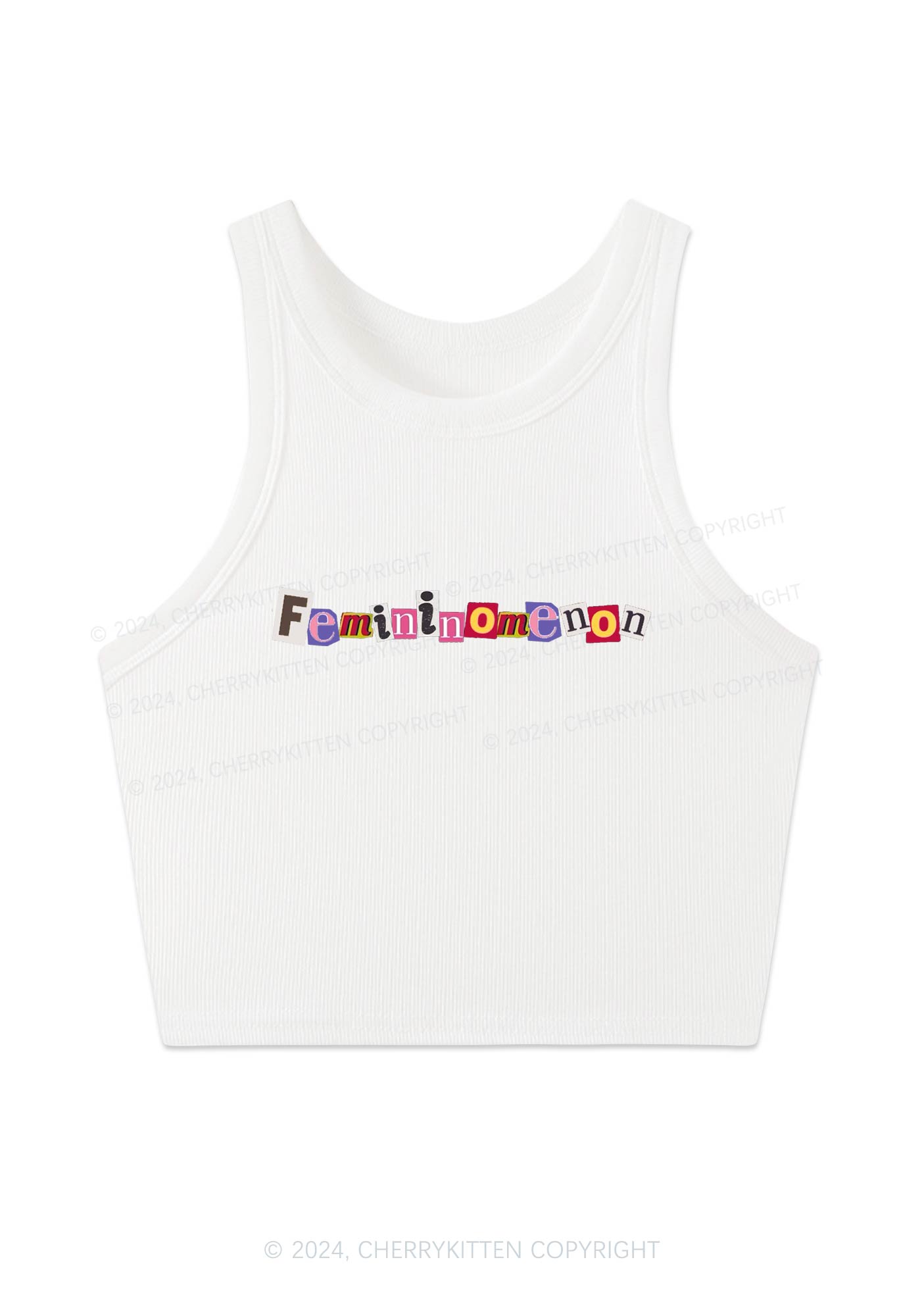 Femininomenon Crop Tank Top Cherrykitten