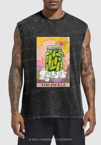 The Pickle Y2K Washed Tank Cherrykitten