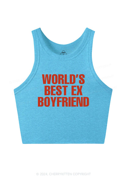 Best Ex Boyfriend Y2K Crop Tank Top Cherrykitten