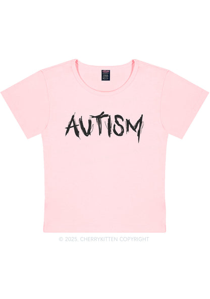 Satan Autism Y2K Baby Tee Cherrykitten