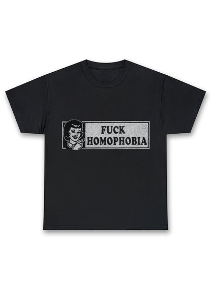 Fxxk Homophobia Chunky Shirt