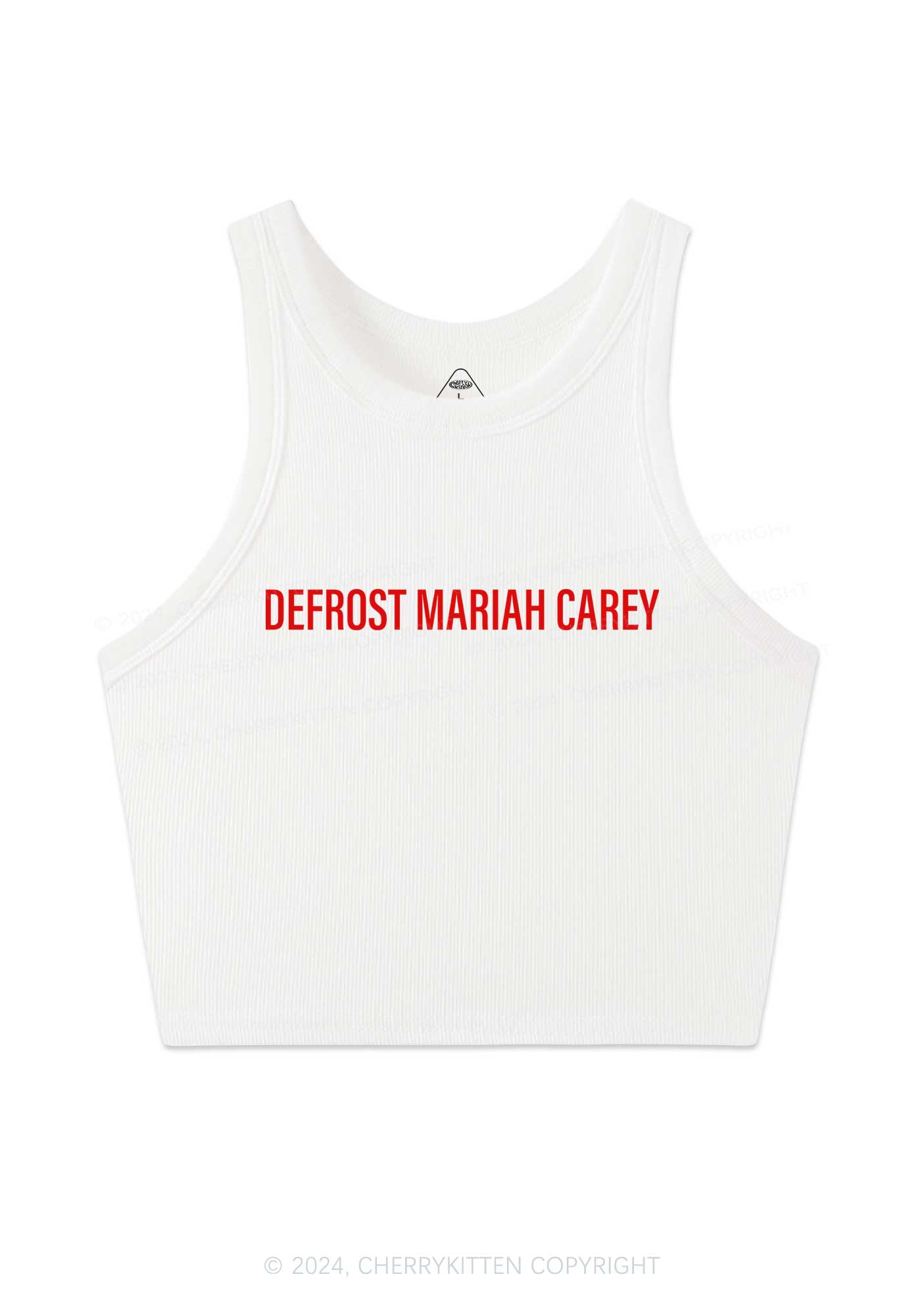 Defrost MC Y2K Crop Tank Top Cherrykitten