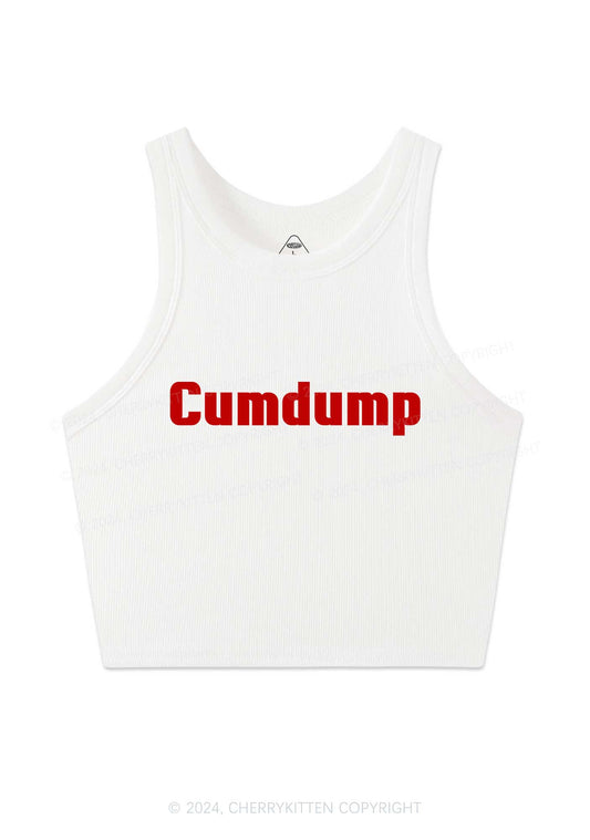 Cxmdump Y2K Crop Tank Top Cherrykitten