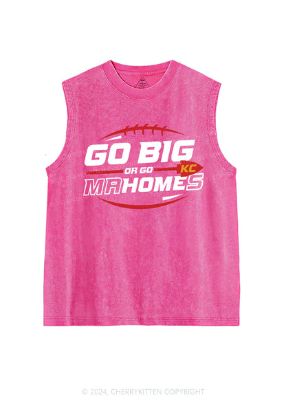 Go Big Y2K Super Bowl Washed Tank Cherrykitten