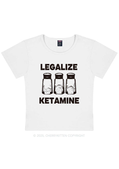 Legalize K Y2K Baby Tee Cherrykitten