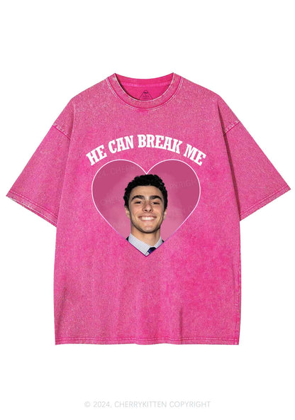 Break Me Luigi Y2K Washed Tee Cherrykitten