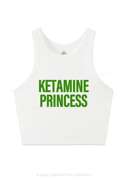 K Princess Y2K Crop Tank Top Cherrykitten