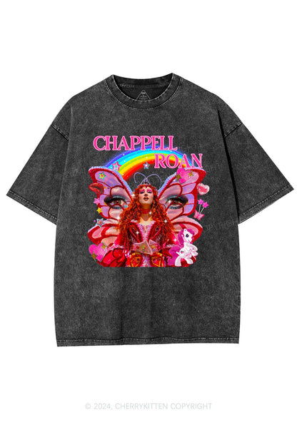 CR Fairy Tour Y2K Washed Tee Cherrykitten