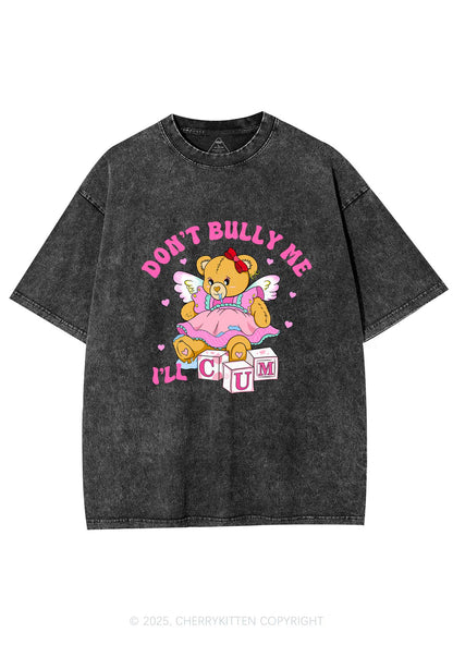 Dont Bully Bear Y2K Washed Tee Cherrykitten