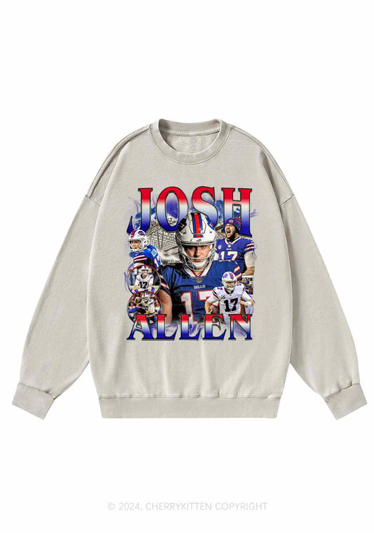 Vintage Josh Y2K Super Bowl Washed Sweatshirts Cherrykitten