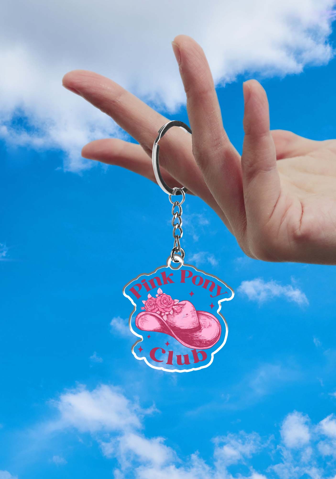 Pink Pony Club 1Pc Y2K Keychain Cherrykitten