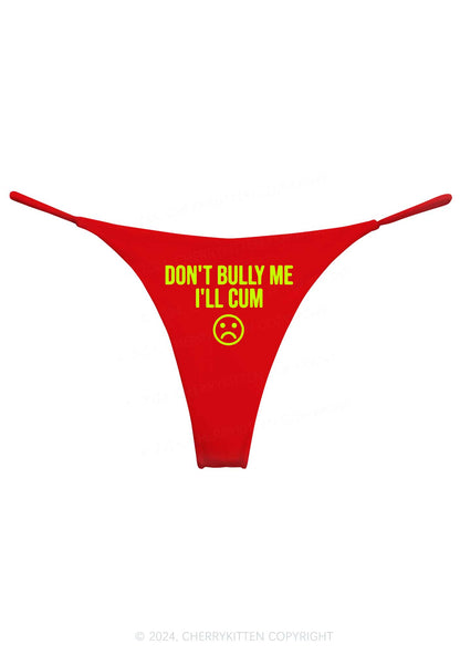 Don't Bully Me Y2K Bikini String Thong Cherrykitten