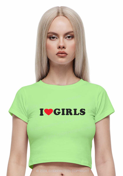 I Love Girls Y2K Baby Tee Cherrykitten