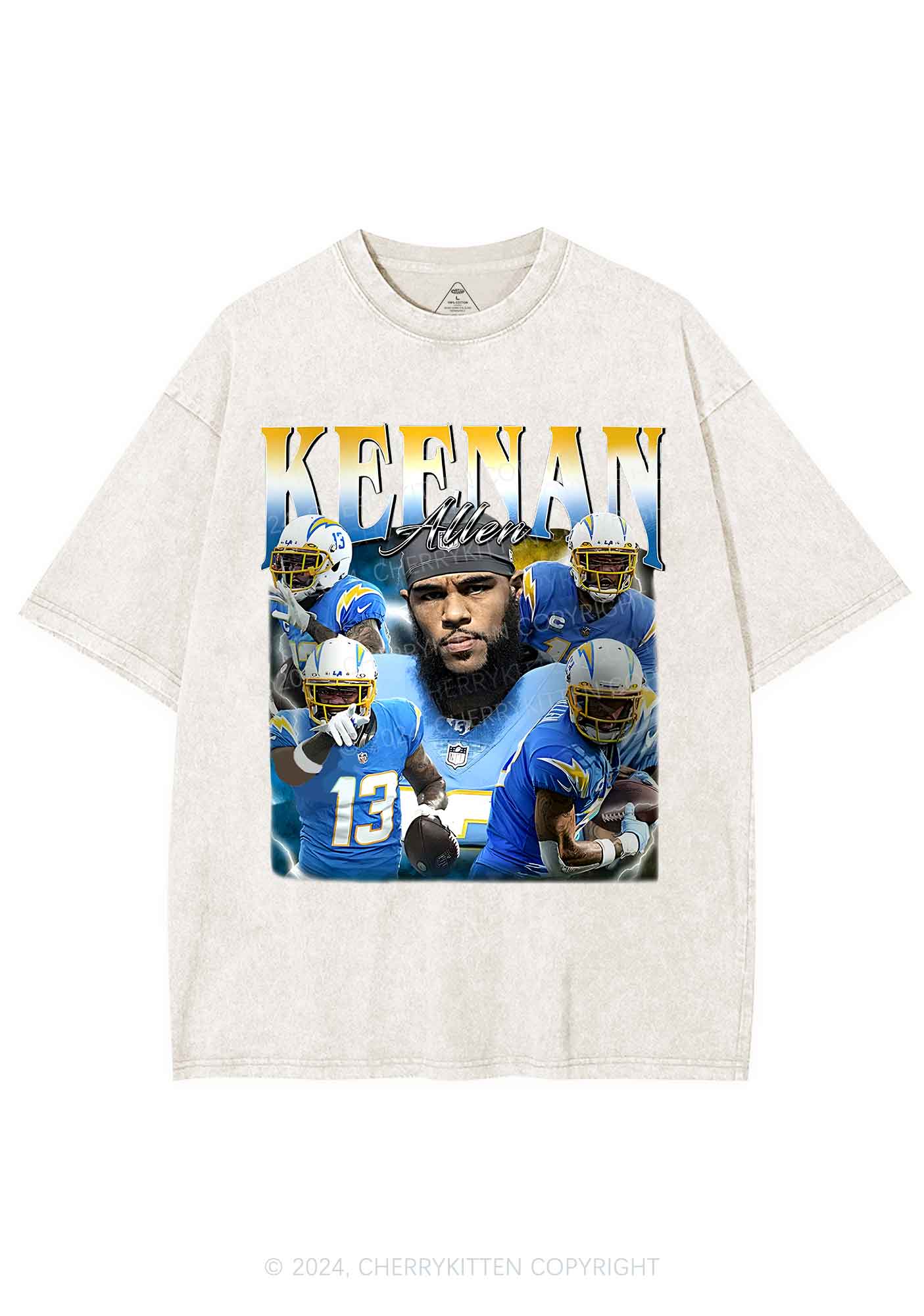 Vintage Keenan Y2K Super Bowl Washed Tee Cherrykitten