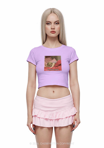 I'm Dead Y2K Baby Tee Cherrykitten