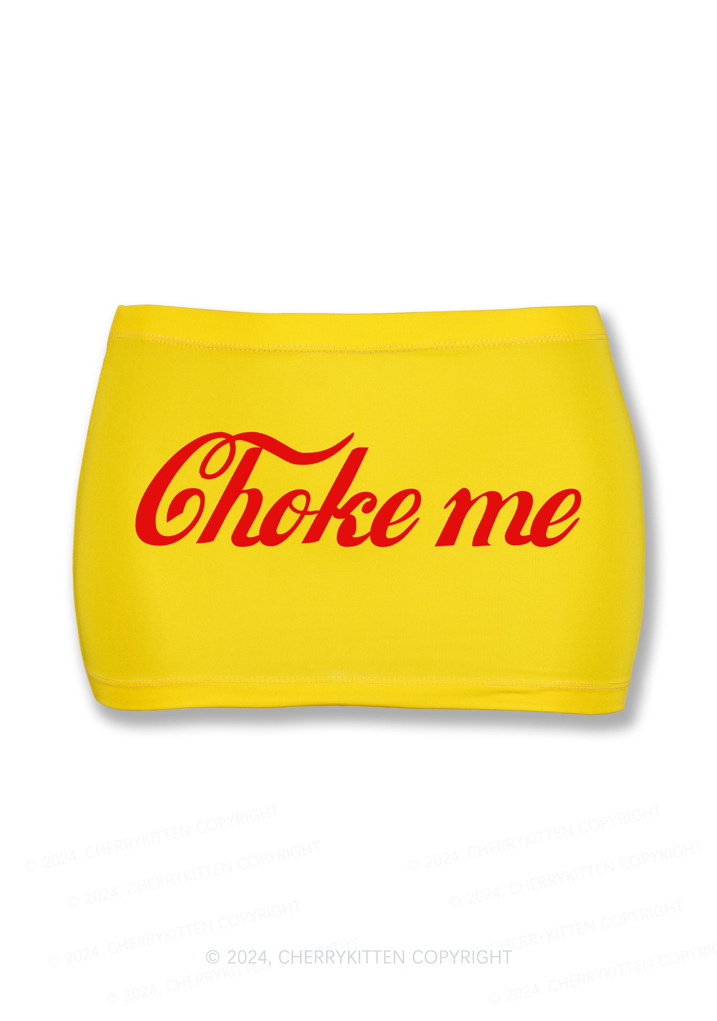 Choke Me Y2K Mini Hip Skirt Cherrykitten