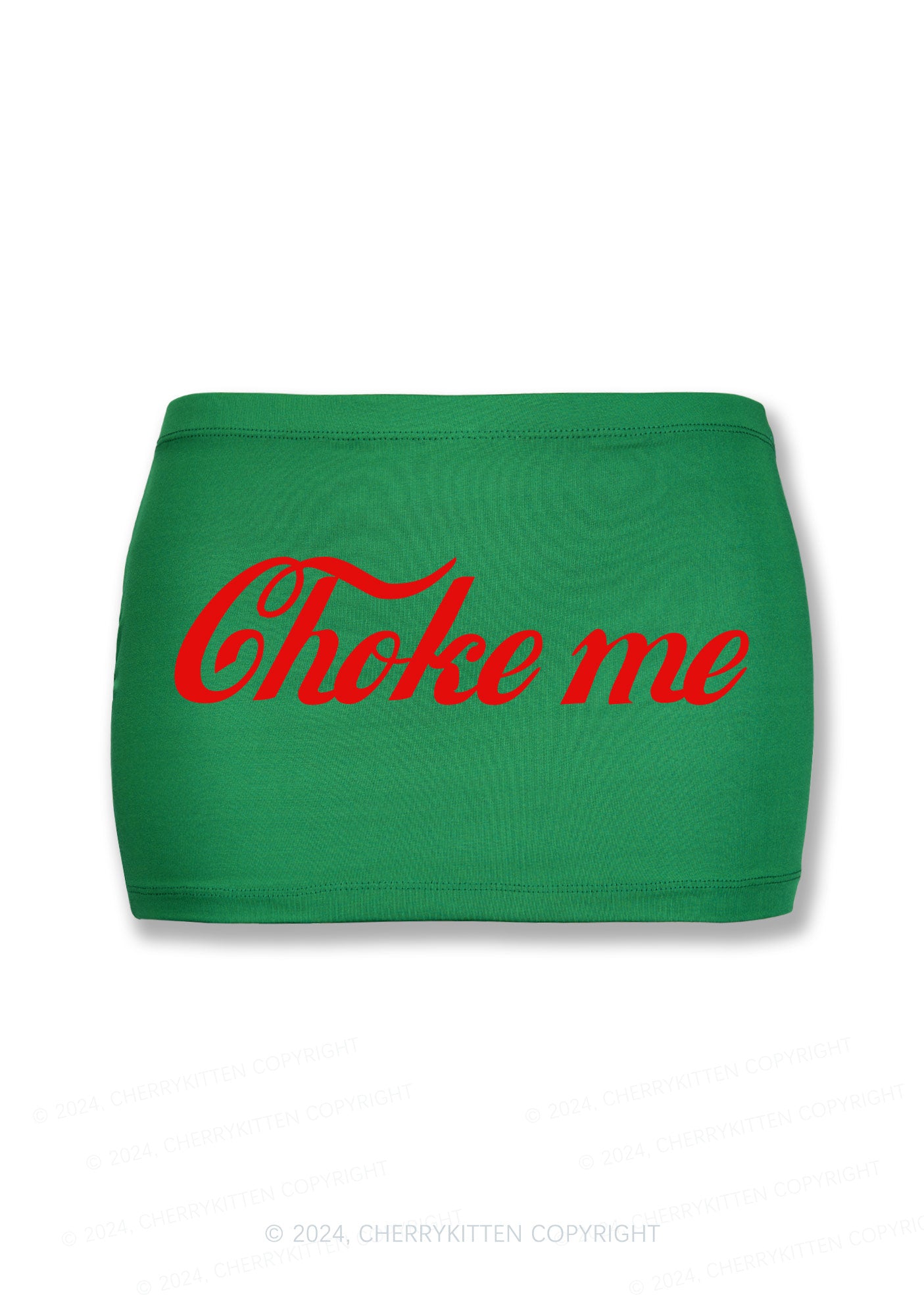 Choke Me Y2K Mini Hip Skirt Cherrykitten