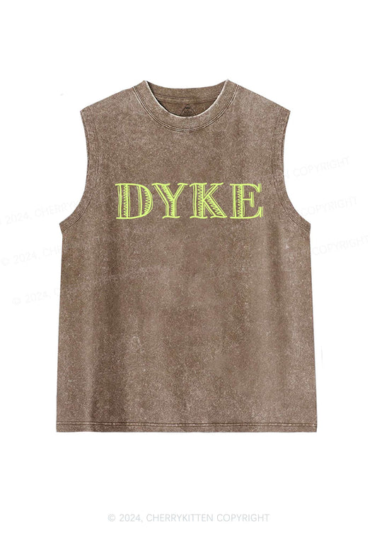 DYKE Y2K Washed Tank Cherrykitten