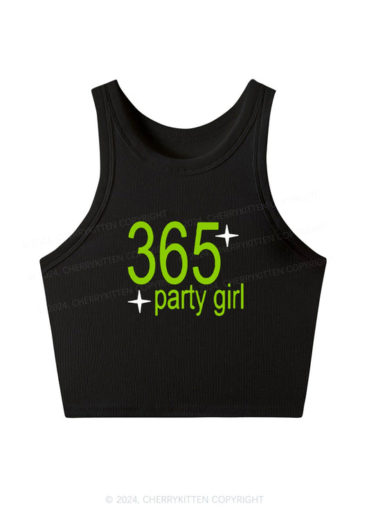 Party Girl Y2K Crop Tank Top Cherrykitten