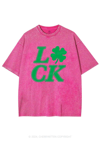 I Love CK St Patricks Y2K Washed Tee Cherrykitten