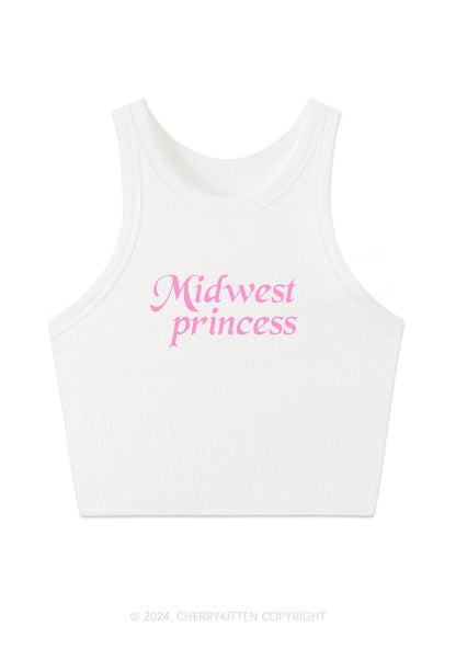 Midwest Princess Y2K Crop Tank Top Cherrykitten