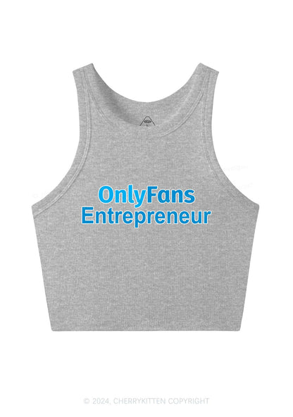 Only Fans Entrepreneur Y2K Crop Tank Top Cherrykitten