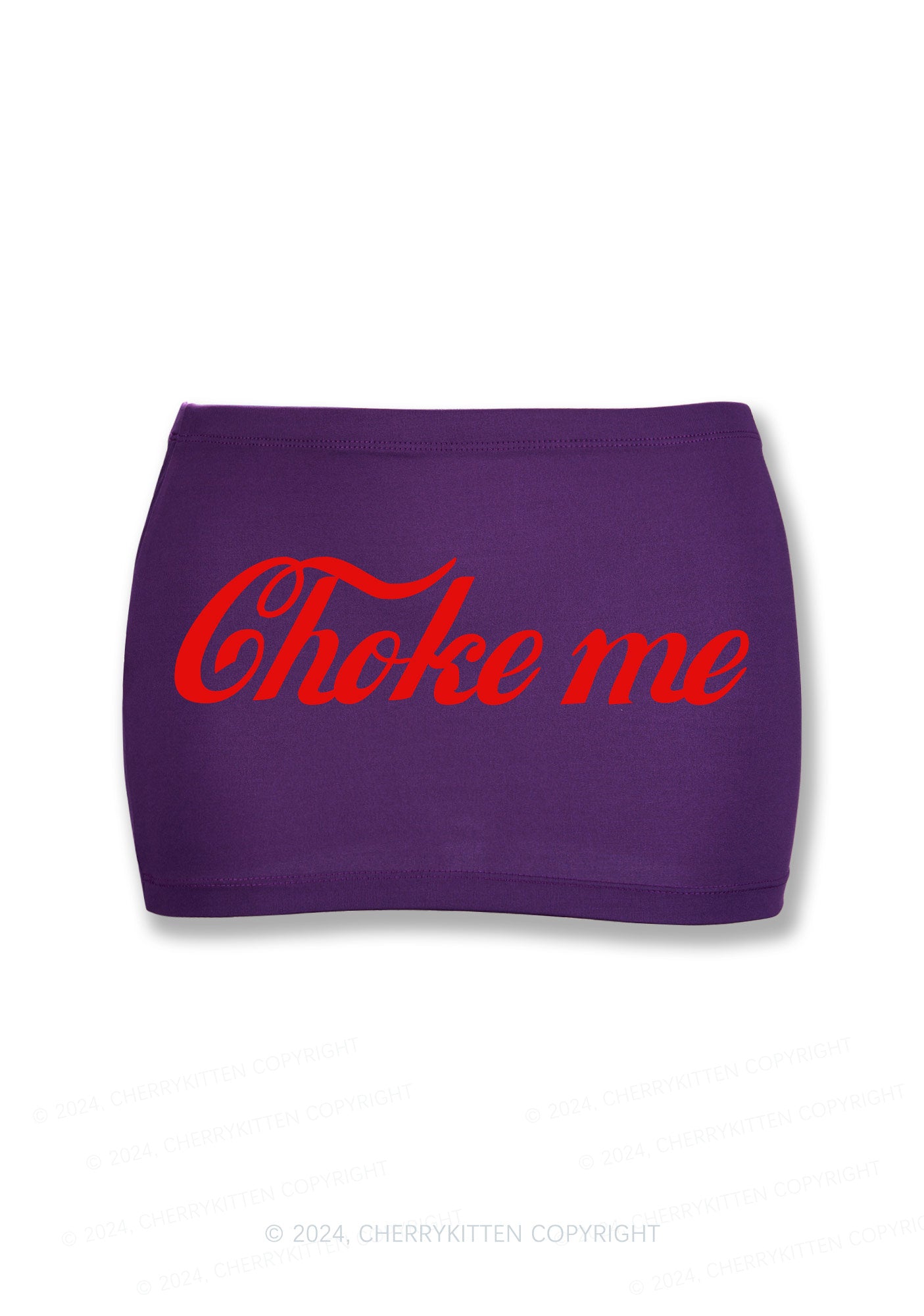 Choke Me Y2K Mini Hip Skirt Cherrykitten